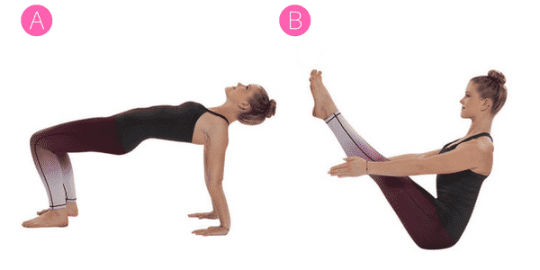 Yoga poses for energy