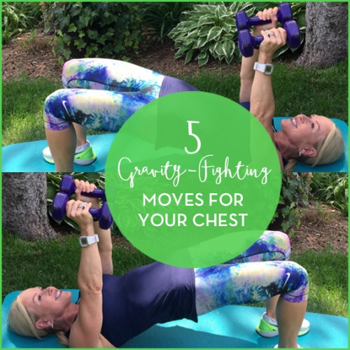 Tone and tighten your chest with these five gravity-fighting moves.
