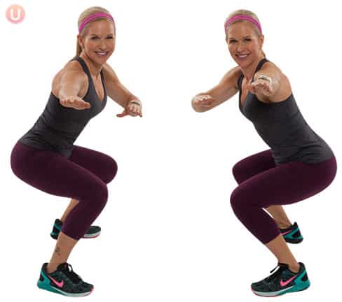 Surfer squats are a fun variation on traditional squats.