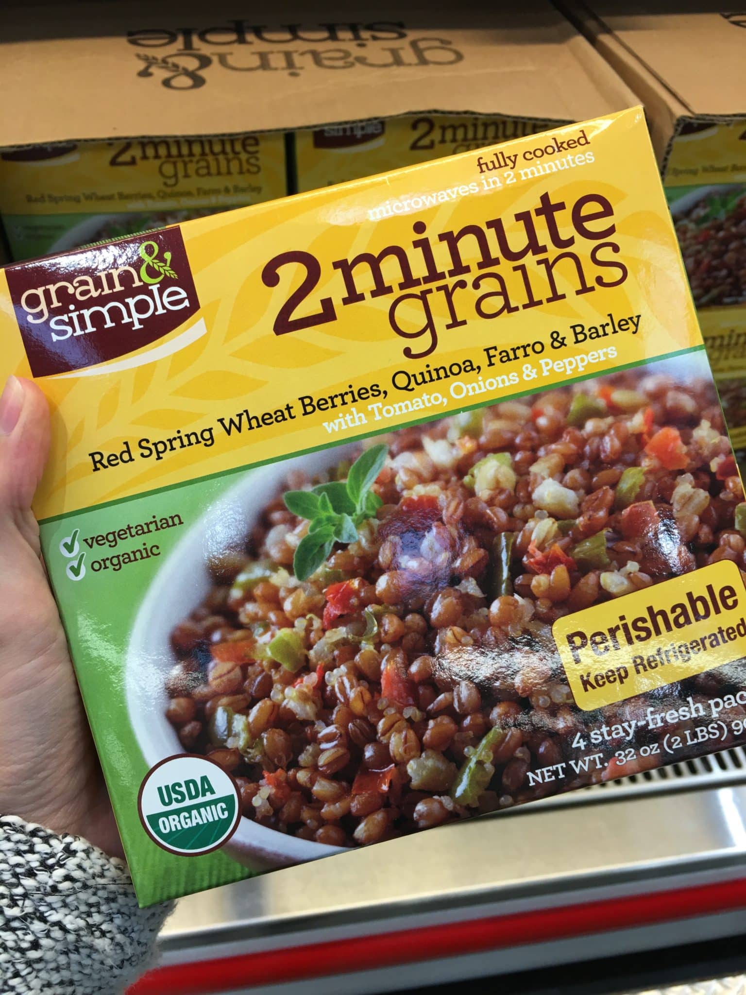 2-minute grains from Costco