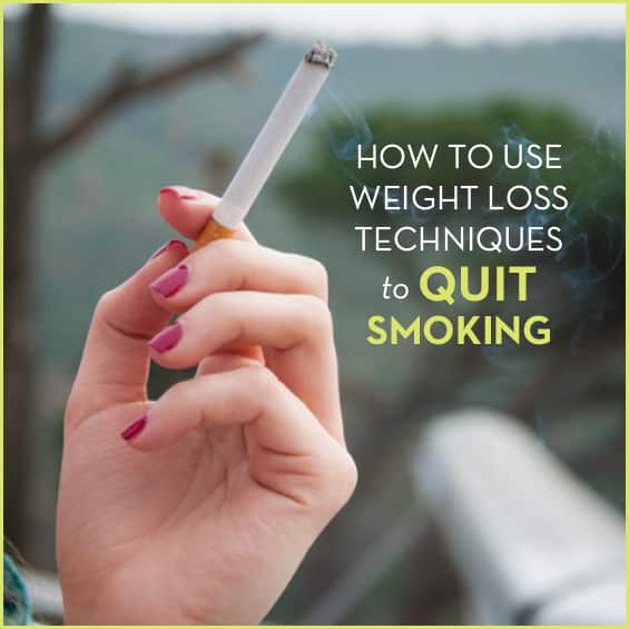 How To Use Weight Loss Techniques To Quit Smoking