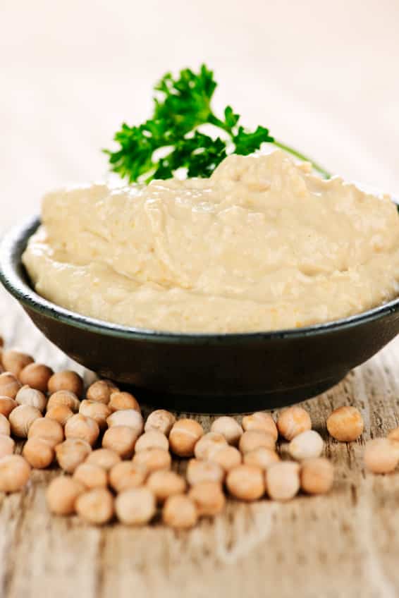 Try this low-fat, healthy hummus recipe instead of dip for your next healthy snack! This easy recipe is super tasty too!