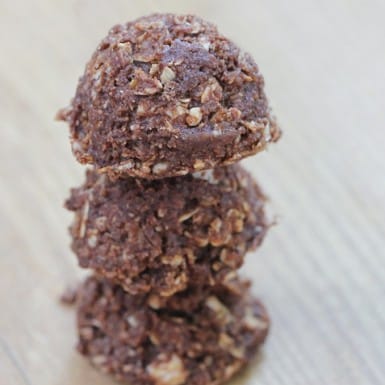 Mexican Chocolate No-Bake Cookies