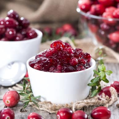 Skip the canned glob and make a homemade Thanksgiving cranberry sauce with delicious flavors and real ingredients!