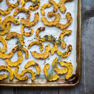 Have you ever roasted delicata squash? It's SO good and this is the perfect recipe to get you started.