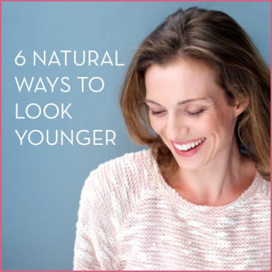 Learn how to look younger naturally without going under the knife.