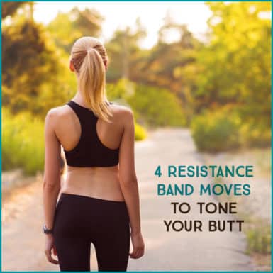 If you want a better butt, meet your new best friend: the resistance band.