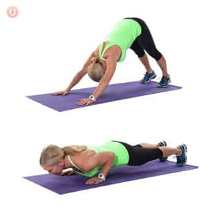 How To Do A Downward Dog Push Up