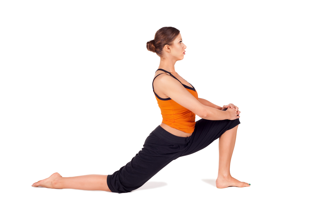 Kneeling Lunge Right Yoga Pose