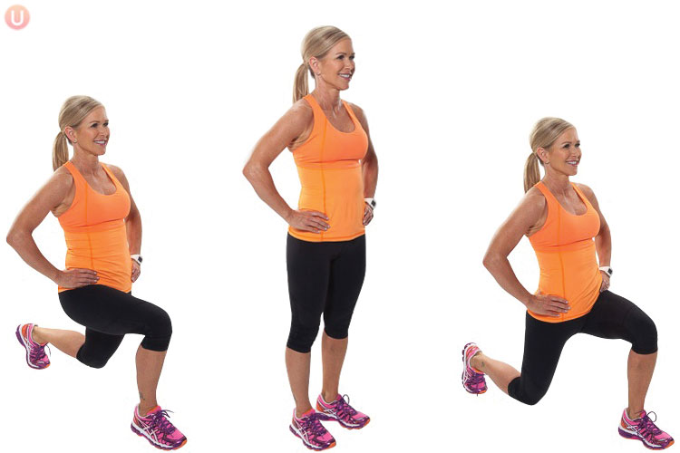 How To Do Alternating Forward Lunges Exercise Guide 