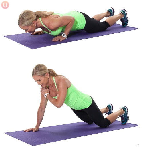 Plank best sale taps workout