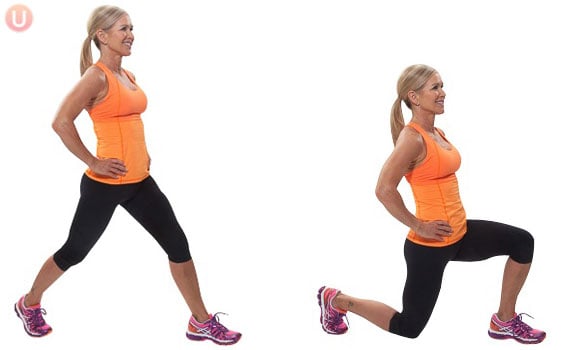 lunge exercise muscles worked