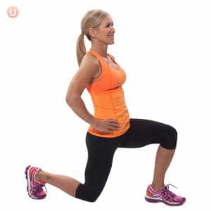 How To Do The Perfect Stationary Lunge