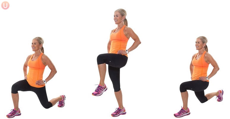 lunge exercise muscles worked