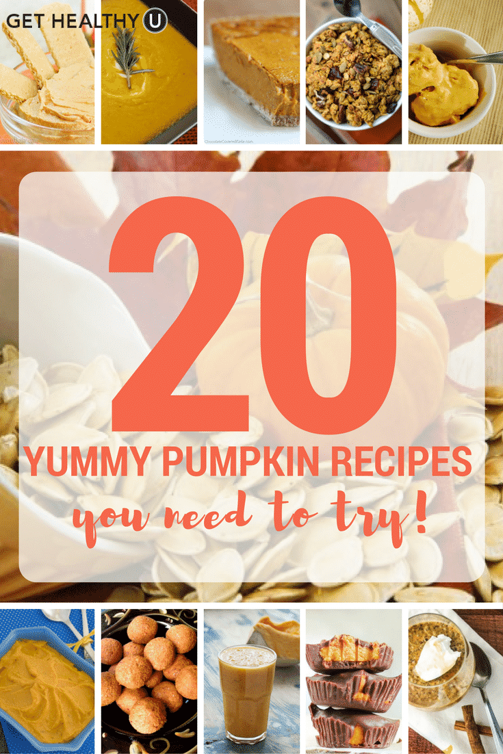 Check out these 20 pumpkin recipes that you NEED to try!