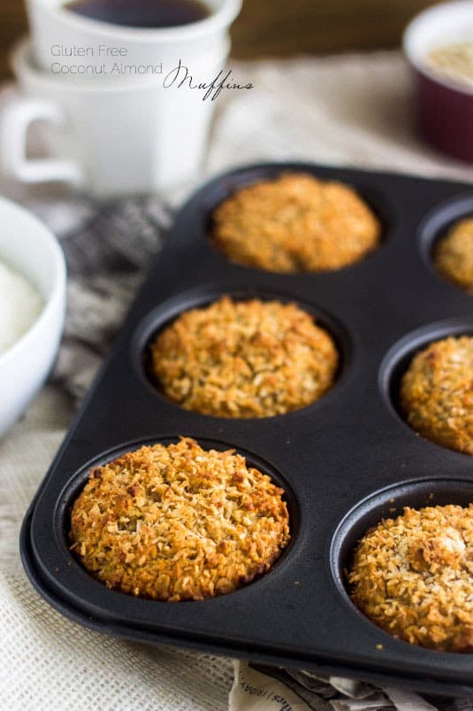 Coconut Almond Muffins