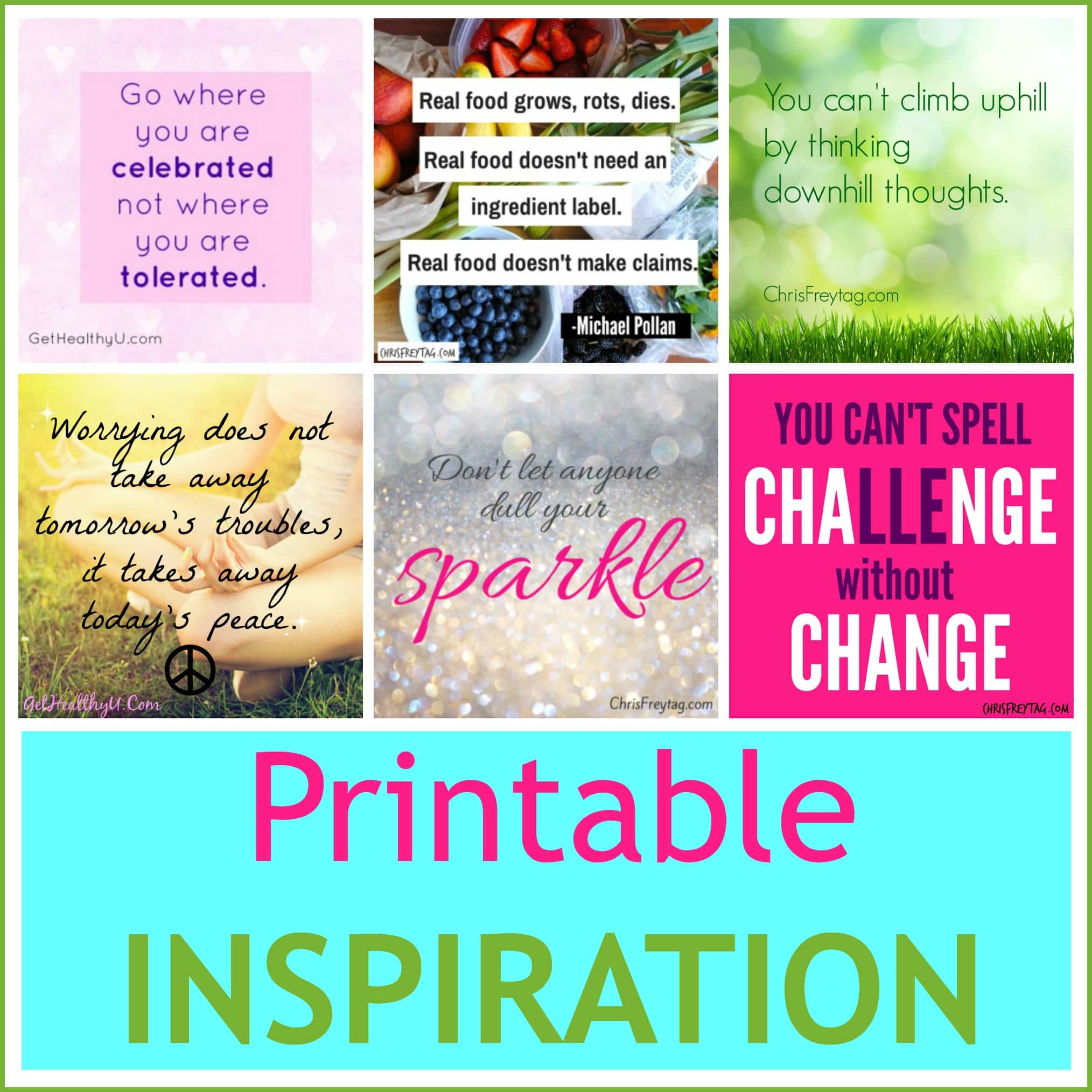 12 Inspiring Posters to Find Your Motivation - Get Healthy U | Chris ...