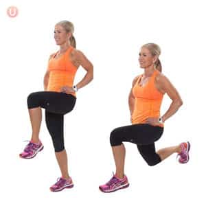How To Do Walking Lunge