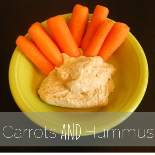 Carrots and Hummus