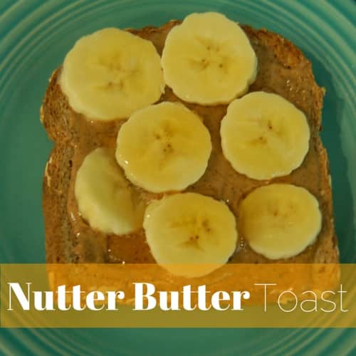 Nutter Butter Toast