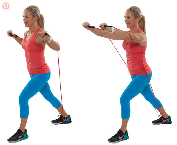 HOW TO DO RESISTANCE BAND CHEST PRESS (GUIDE)