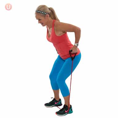 How To Do Resistance Band Mid-Back Row