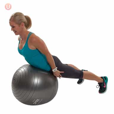 How To Do Stability Ball Back Extension