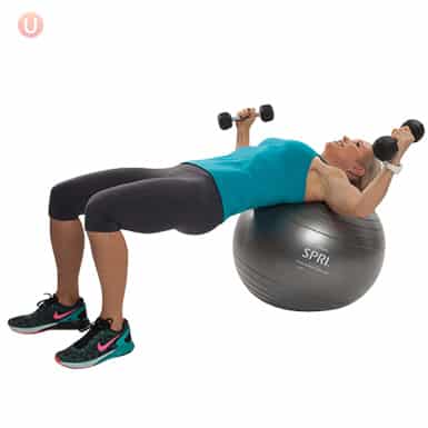 How To Do Stability Ball Chest Fly