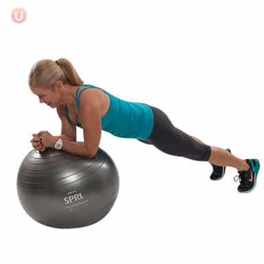 How To Do Stability Ball Forearm Plank