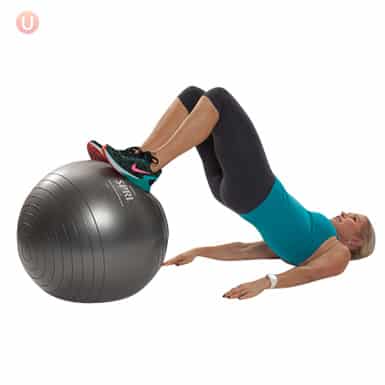 How To Do Stability Ball Lift and Lower