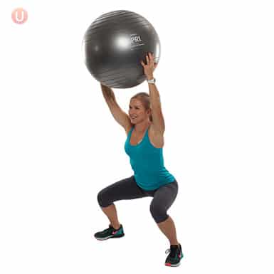 How To Do Stability Ball Squat