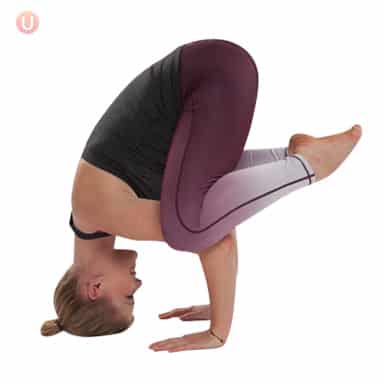 Chloe Freytag demonstrating a Yoga Tripod