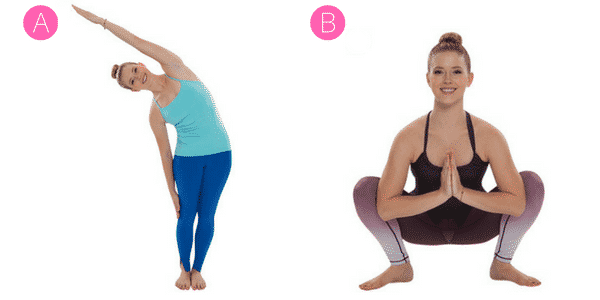 Use these yoga poses to get   energized successful  the morning