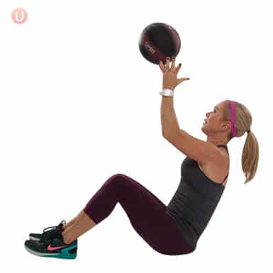 How To Do Medicine Ball Ab Roll-Up Toss