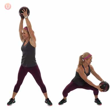 How To Do Medicine Ball High-To-Low Chop