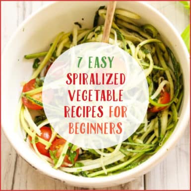 Get inspired to cook more and spice up your meals with spiralizing! Say goodbye to boring sides and meals and hello to healthy veggies in every way, shape, and form.