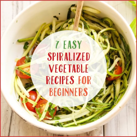 How To Make Spiralized Vegetables – Nutriciously