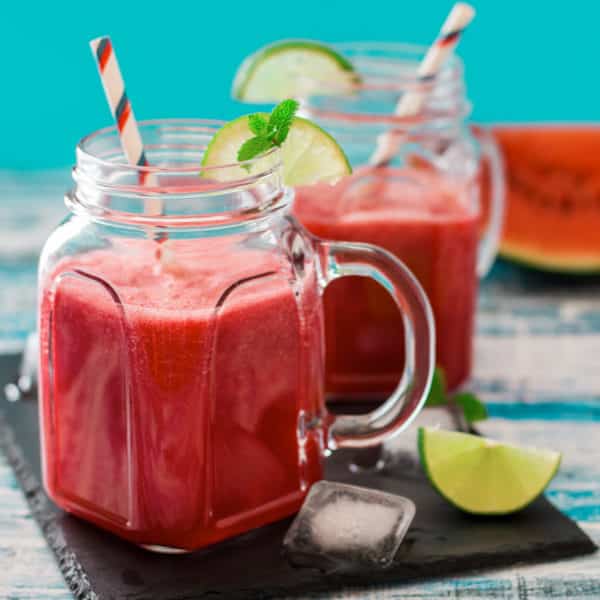 Drop those high-calorie cocktails and sip on a refreshing watermelon mojito recipe made. Only six simple ingredients!