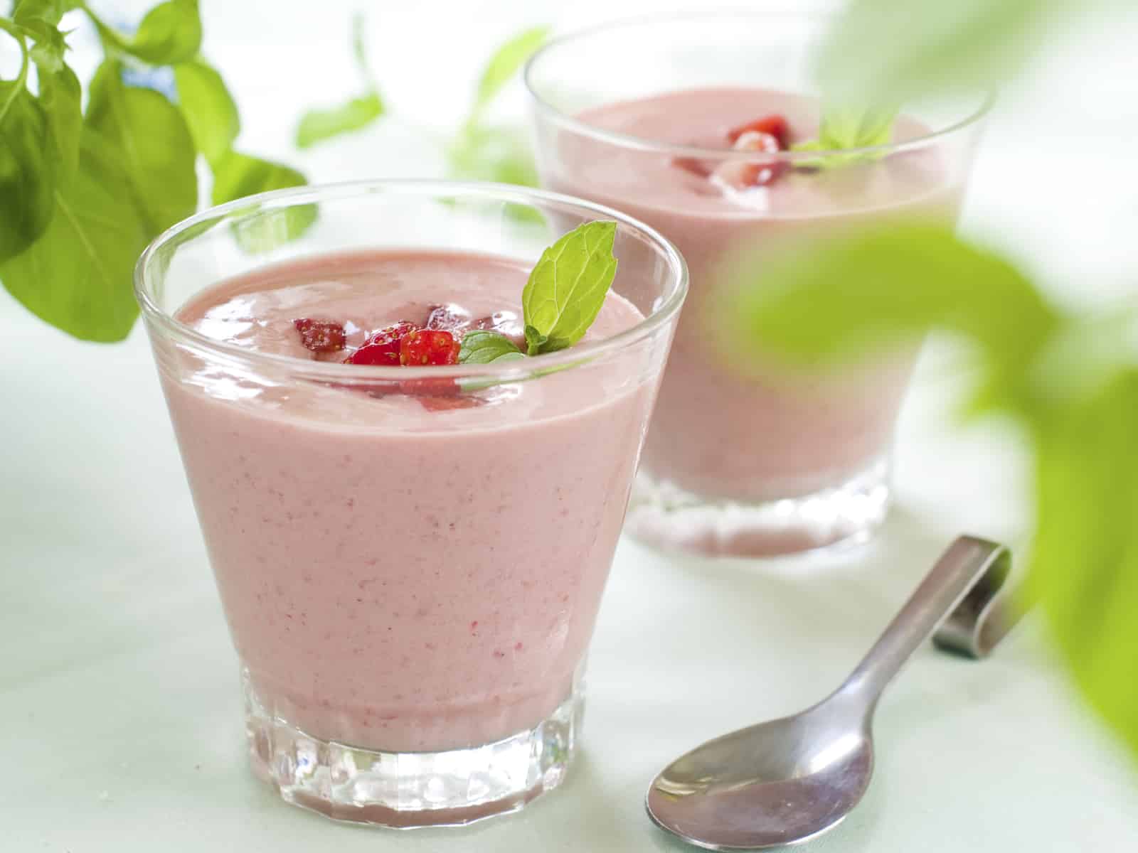 Kefir is a yogurt like drink, that is full of healthy probiotics!
