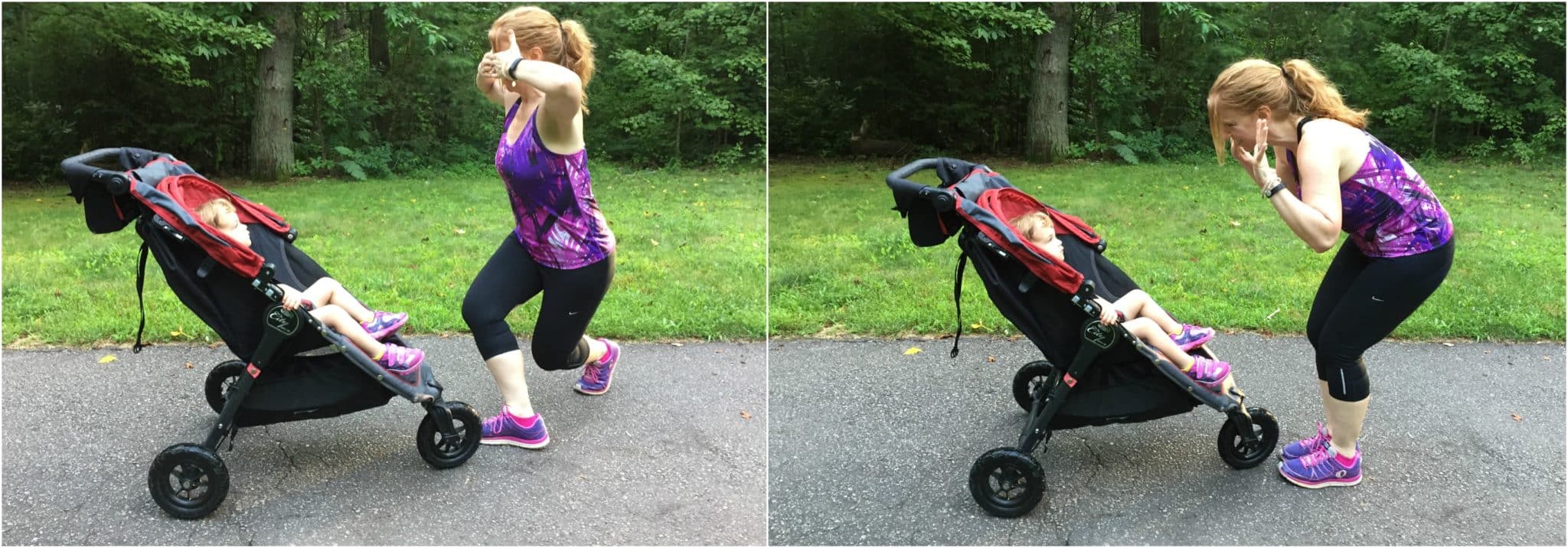 Take your baby on your next workout! This strength training workout requires a stroller and that's it. Double duty, baby!