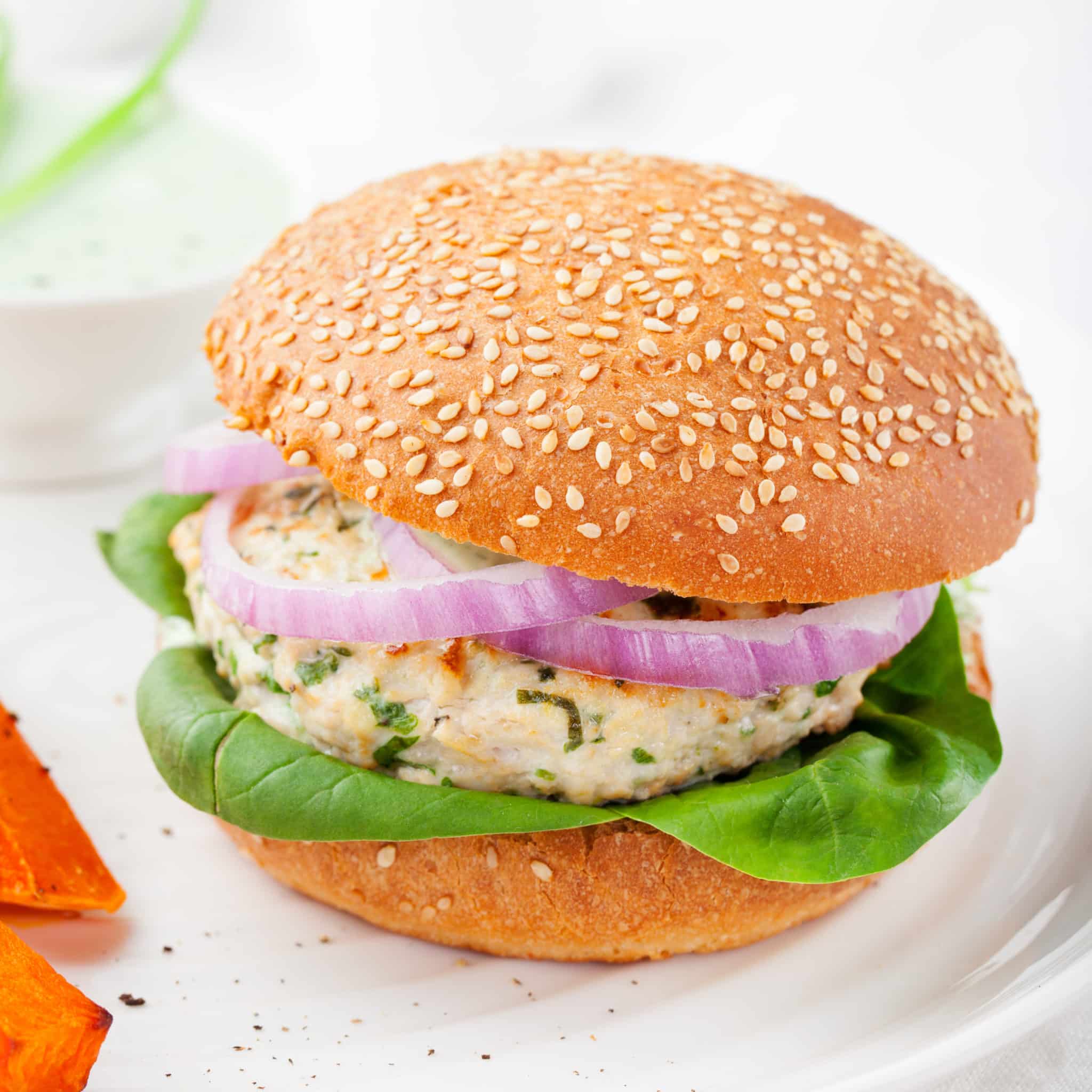 Spinach And Feta Stuffed Turkey Burgers Get Healthy U