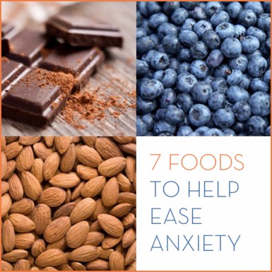 Feeling anxious? Try eating these 7 foods that will boost your mood. All contain key nutrients that affect your bodies production of stress.