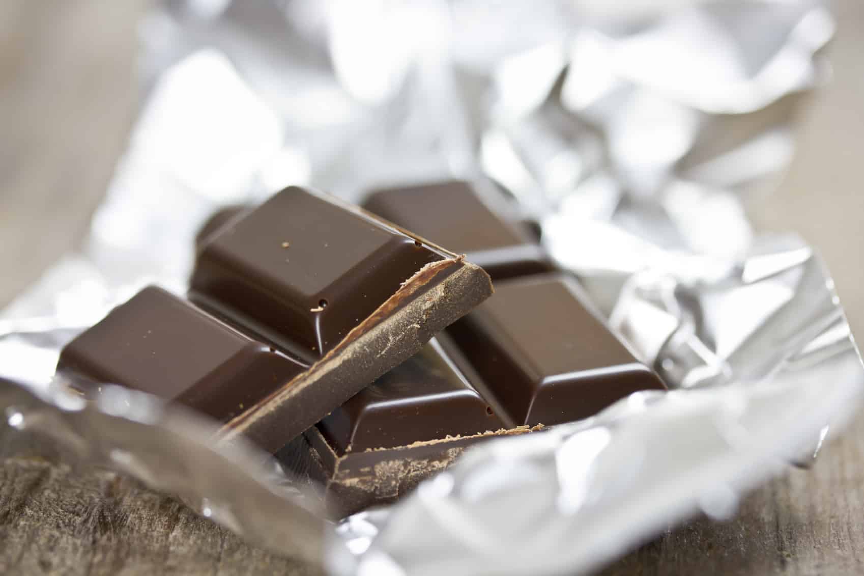 Dark Chocolate has an immense amount of antioxidants which help your body healthy, leaving less time to worry.
