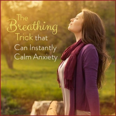 Use this natural breathing trick to calm anxiety in seconds.