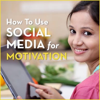 You can use social media for accountability and motivation to stick with your workouts.