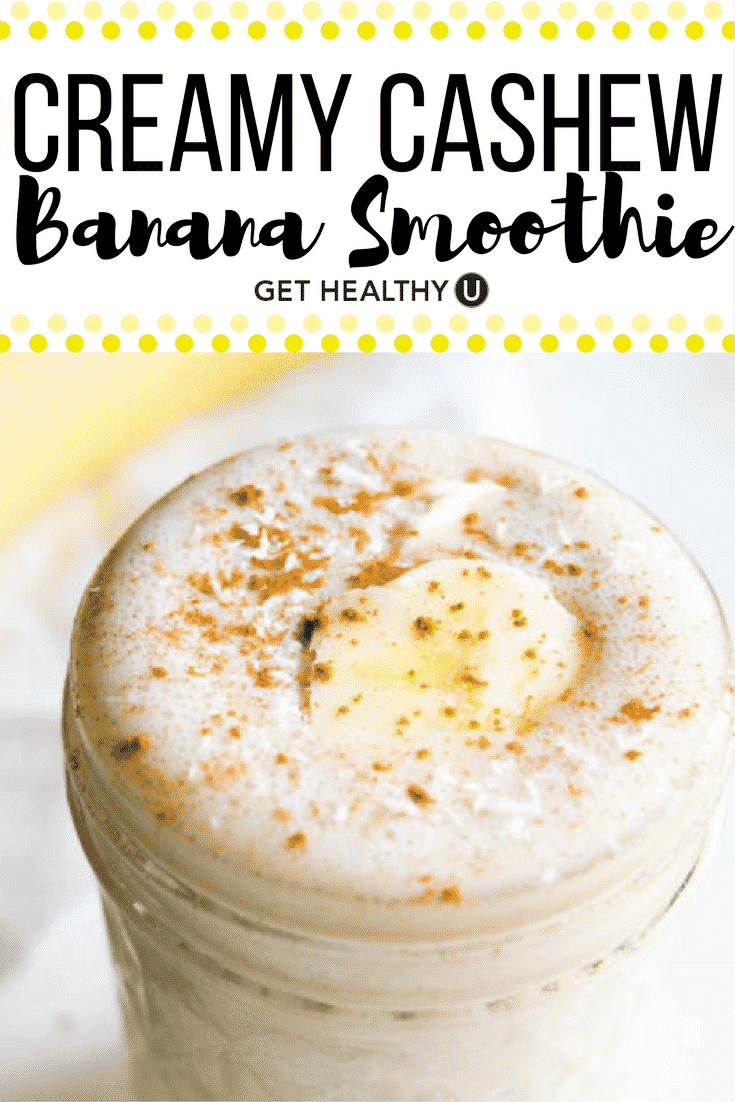 Check out this delicious recipe for a creamy banana smoothie! It's healthy and delicious--need we say more?