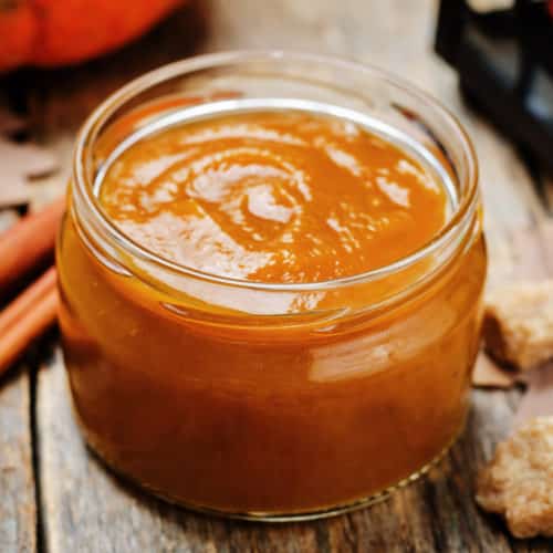 This pumpkin butter needs to be a staple in your fridge! Add it to everything from oatmeal to panini's.
