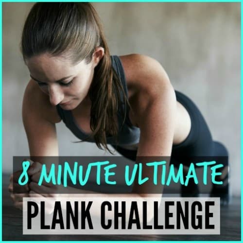 Tone and strengthen your entire body with this 8 minute plank challenge!