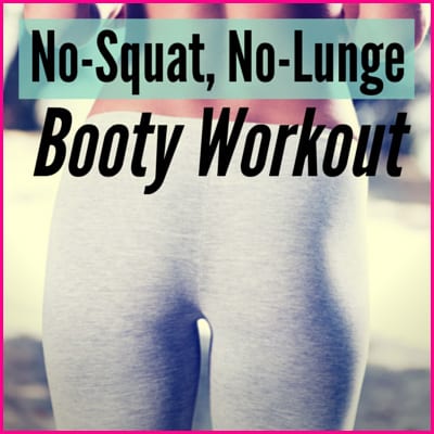 Work those glutes with this no-squat, no-lunge butt workout!