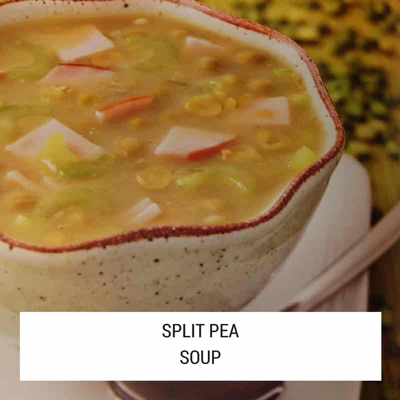 healthy split pea healthy soup recipe